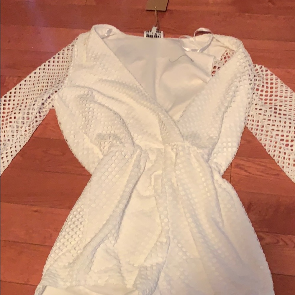 white romper
